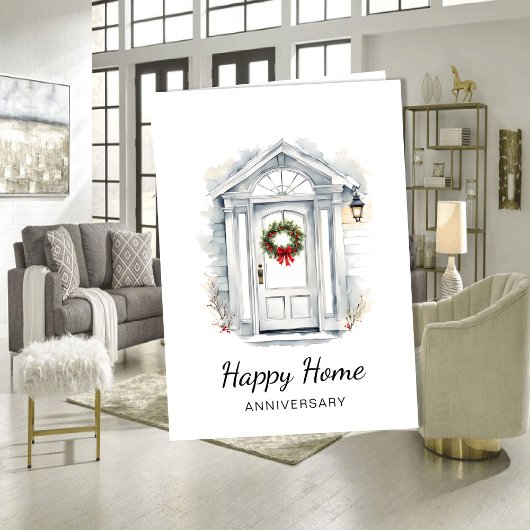 Carte New Home Anniversary Card | Real Estate Agent