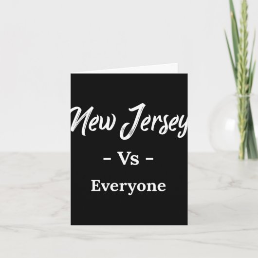 Carte New Jersey Vs Everyone (Devant)