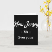 Carte New Jersey Vs Everyone (Fleur jaune)