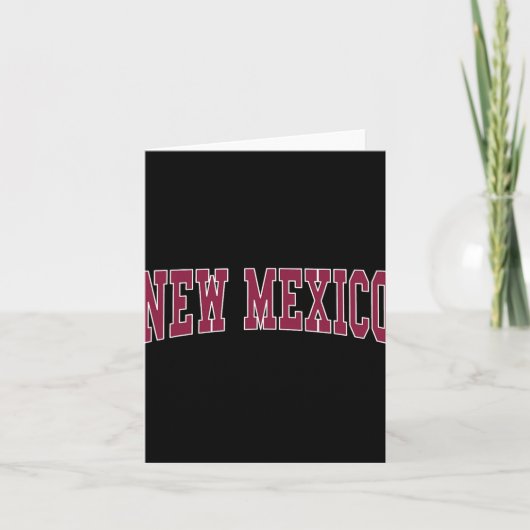 Carte New Mexico - Throwback Design - Clic  (Devant)
