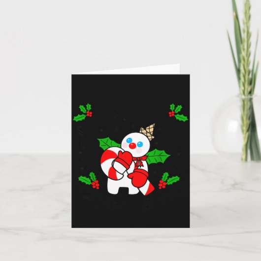 Carte New Orleans Mr Bingle Christmas Tradition Snowman (Devant)