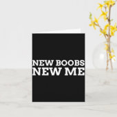 Carte New S New Me Funny Job  (Fleur jaune)