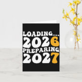 Carte New Year 2026 Shirt Funny 67 Meme Six Seven  (Fleur jaune)