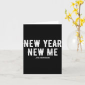 Carte New Year New Mental Breakdowns Funny New Years Eve (Fleur jaune)