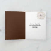 Carte New Year Sparklers With Countdown Clock (Intérieur)