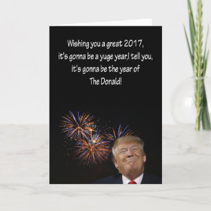 Carte New Years de Donald J. Trump