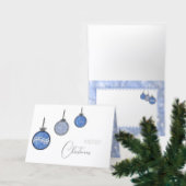 Carte New Year's tree decorations