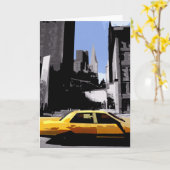Carte New York (Fleur jaune)