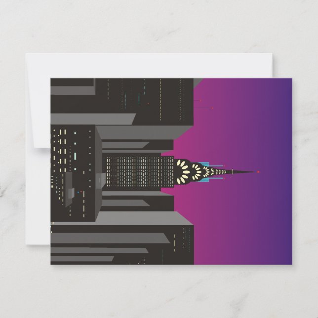 Carte New York (Devant)