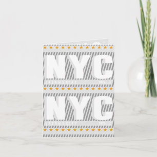 Carte New York Bronx Urban Art Salutation Décontractée