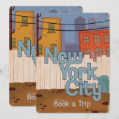 Carte New York City (Devant / Derrière)