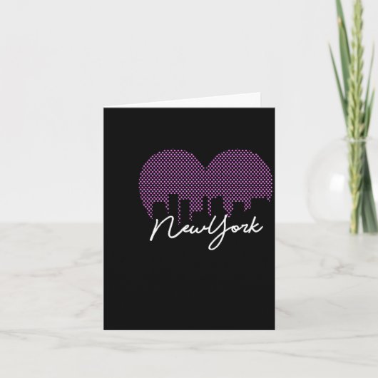 Carte New York City Is My Valentine  (Devant)