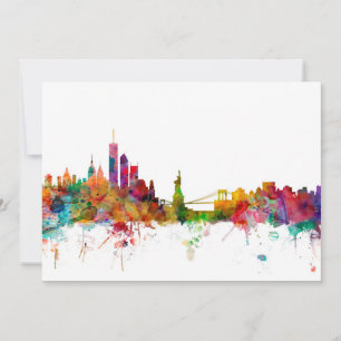 Carte New York Skyline