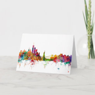 Carte New York Skyline