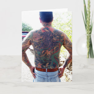 Carte newartsweb - maman j'ai obtenu un tatoo !