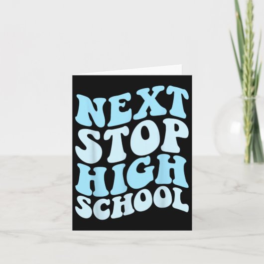 Carte Next Stop Lycée élémentaire de l'école primaire di (Devant)