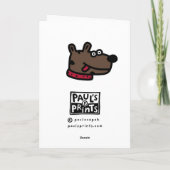 Carte nez humide de chienchien (Dos)