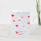 Carte N'hésitez Jamais Sur Mon Amour (Dos)