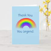 Carte NHS/Key Worker Merci (Fleur jaune)