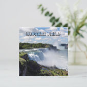 Carte Niagara Falls (Debout devant)