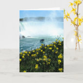 Carte Niagara Falls, photo Pittoresque, (Fleur jaune)