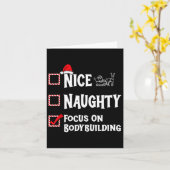 Carte Nice Naughty - Focus Sur La Construction Du Corps (Fleur jaune)