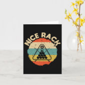 Carte Nice Rack Funny Billard Lecteur Pool Billard Vin (Fleur jaune)