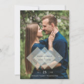 Carte Nice Transparency Effect Loving Couple Photo (Devant)