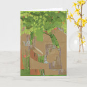 Carte Niché (Fleur jaune)