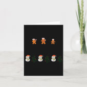 Carte Nicu Nurse Gingerbread Christmas Xmas Holiday Part (Devant)