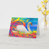 Carte Nid de cygne (Fleur jaune)
