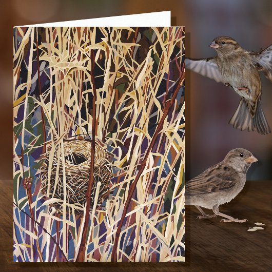 Carte Nid faunique vierge