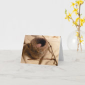 Carte Nid II de Felted (Fleur jaune)