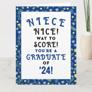 Carte Niece Graduation 2024