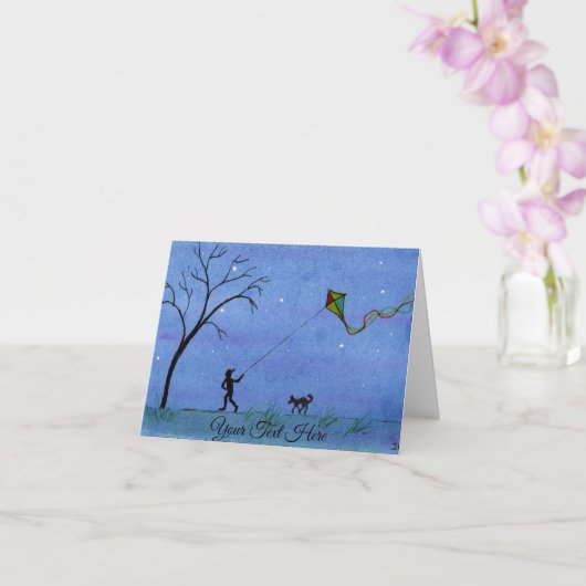 Carte Night Kite (Orchidée)