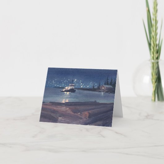 Carte NIGHT TUG par SHARON SHARPE (Devant)