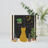 Carte Nighttime Kitty (Debout devant)