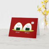 Carte Nigiri (Fleur jaune)