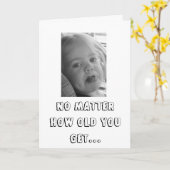 CARTE N'IMPORTE COMMENT VIEUX VOUS OBTENEZ… (Fleur jaune)