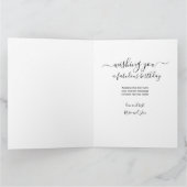 Carte N'Importe Quel Âge 5 Photo Collage Lumière Bleu Pe (Intérieur)