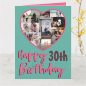 Carte N'Importe Quel Âge Joyeux Anniversaire Multi Photo (Fleur jaune)