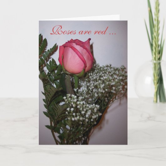 Carte N'importe quel Rose de jour (Devant)