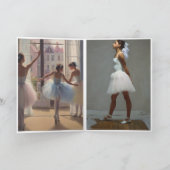 Carte Niña soniando que es un bailarina (Intérieur)