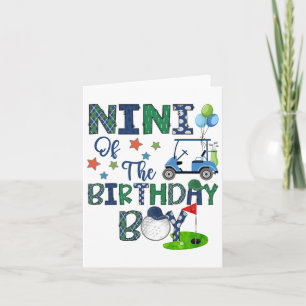 Carte Nini De L'Anniversaire Garçon Trou Dans Un Amoureu