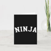 Carte Ninja  (Devant)