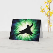 Carte Ninja frais (Fleur jaune)