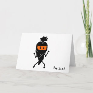 Carte Ninja Ninjin