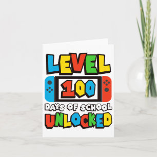 Carte Niveau 100 Jours D'École Jeux Vidéo Déverrouillés