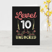 Carte Niveau 10 débloqué (Fleur jaune)