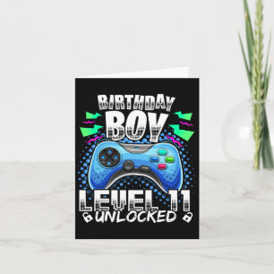 Carte Niveau 11 Déverrouillé Jeu vidéo 11e Anniversaire